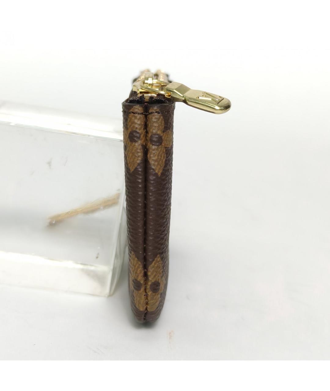 LOUIS VUITTON Коричневый кошелек, фото 3