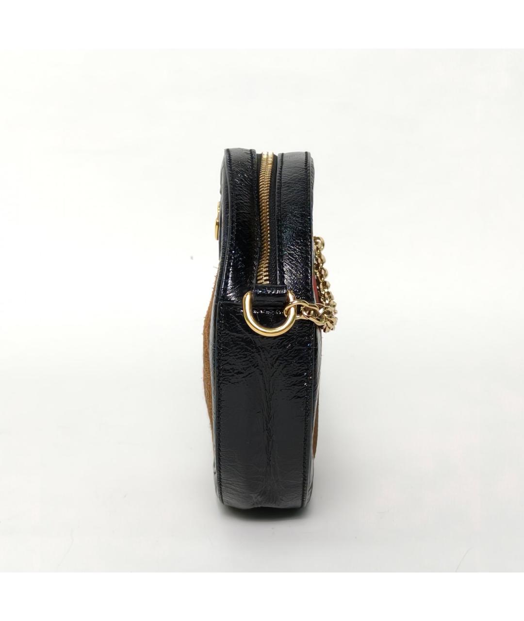 GUCCI Коричневая замшевая сумка через плечо, фото 3