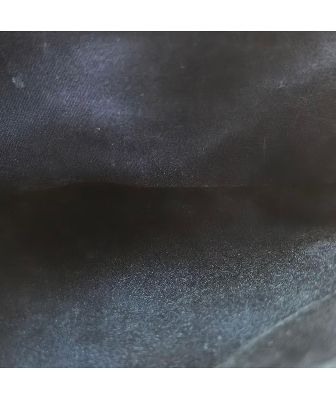 MIU MIU Темно-синяя кожаная сумка через плечо, фото 8