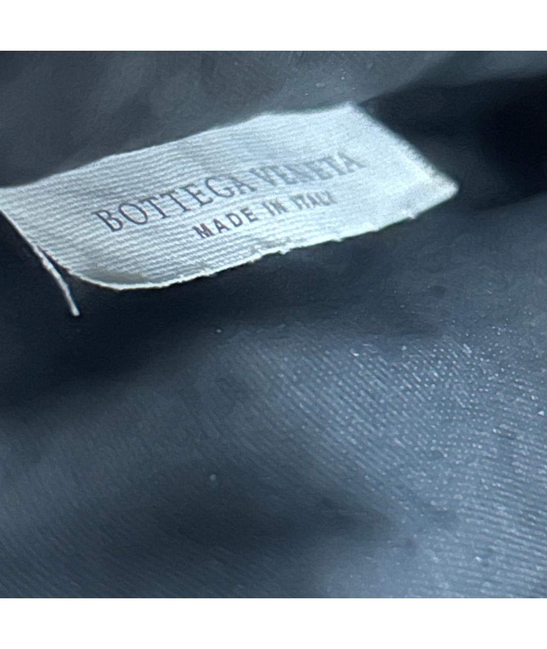 BOTTEGA VENETA Черный кожаный портфель, фото 9
