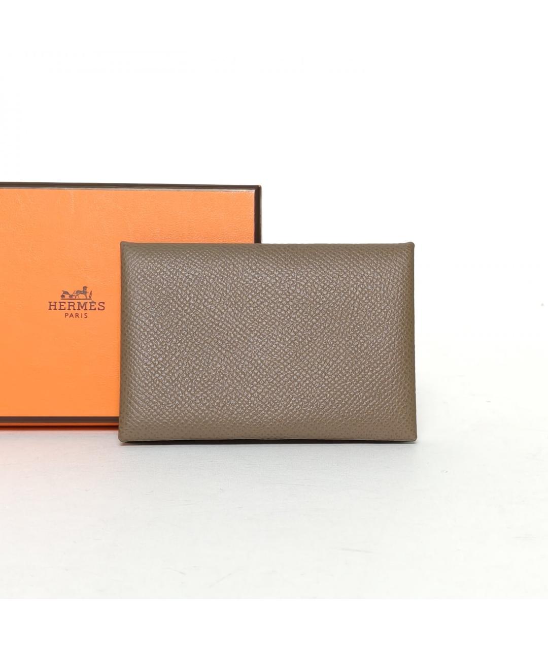 HERMES Кожаный кардхолдер, фото 8