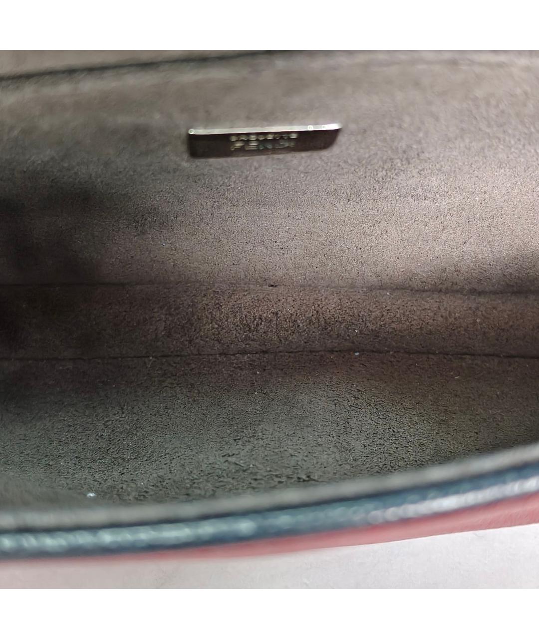 FENDI Красная кожаная сумка через плечо, фото 8