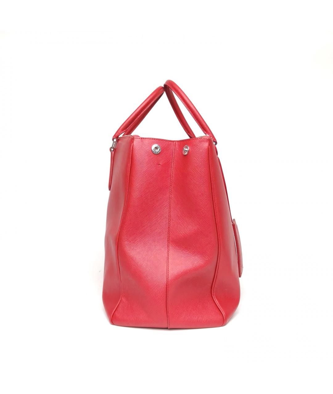 PRADA Красная кожаная сумка через плечо, фото 5