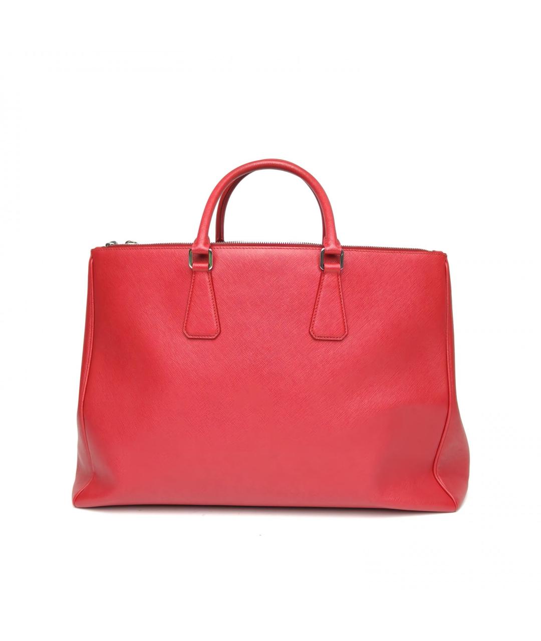 PRADA Красная кожаная сумка через плечо, фото 4