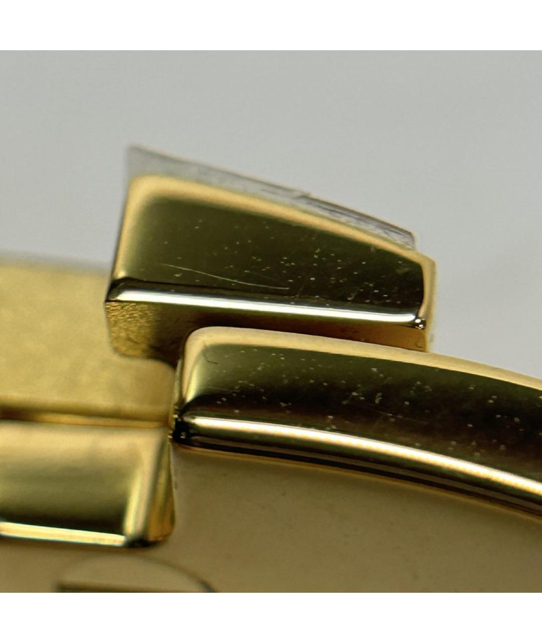HERMES Бежевый металлический браслет, фото 8