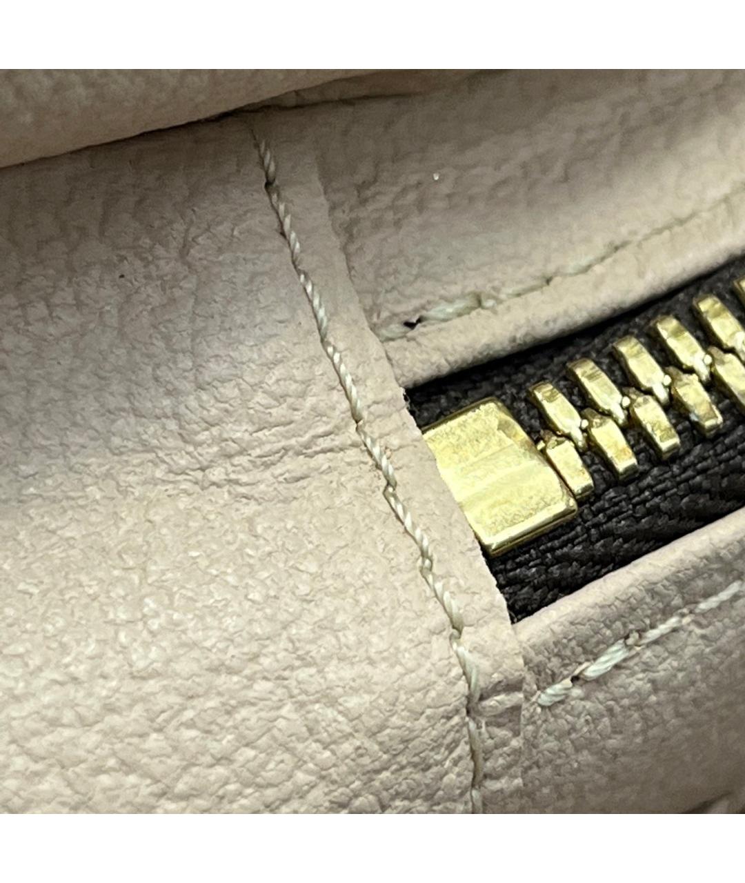 LOUIS VUITTON Коричневая косметичка, фото 6