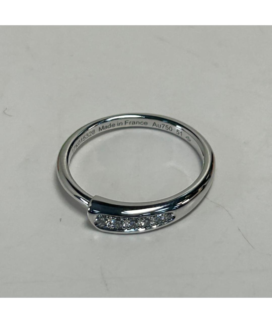 HERMES Серебряное кольцо из белого золота, фото 5