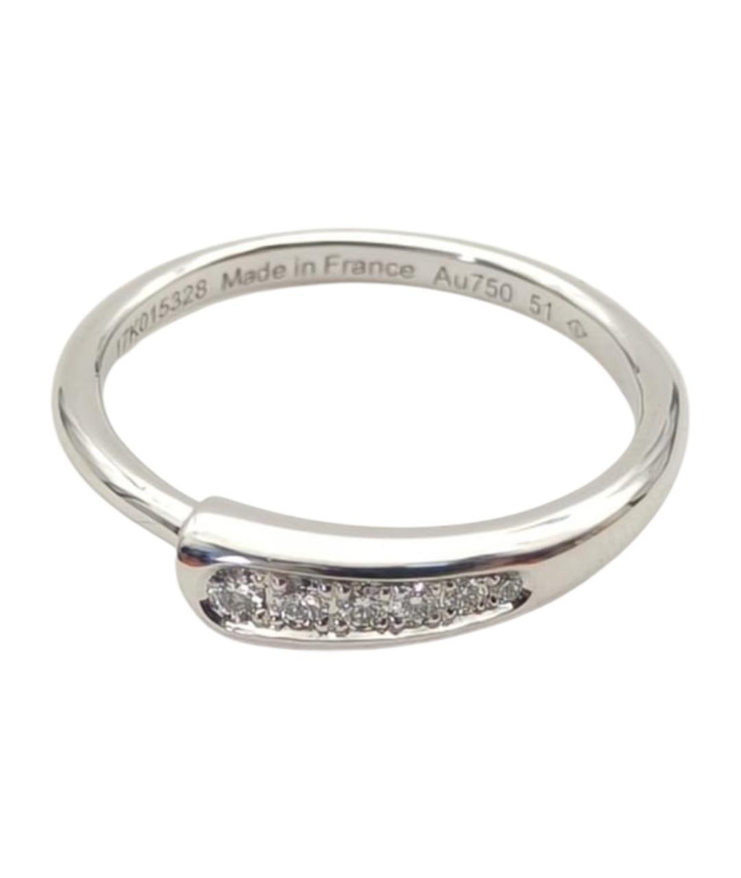 HERMES Серебряное кольцо из белого золота, фото 1