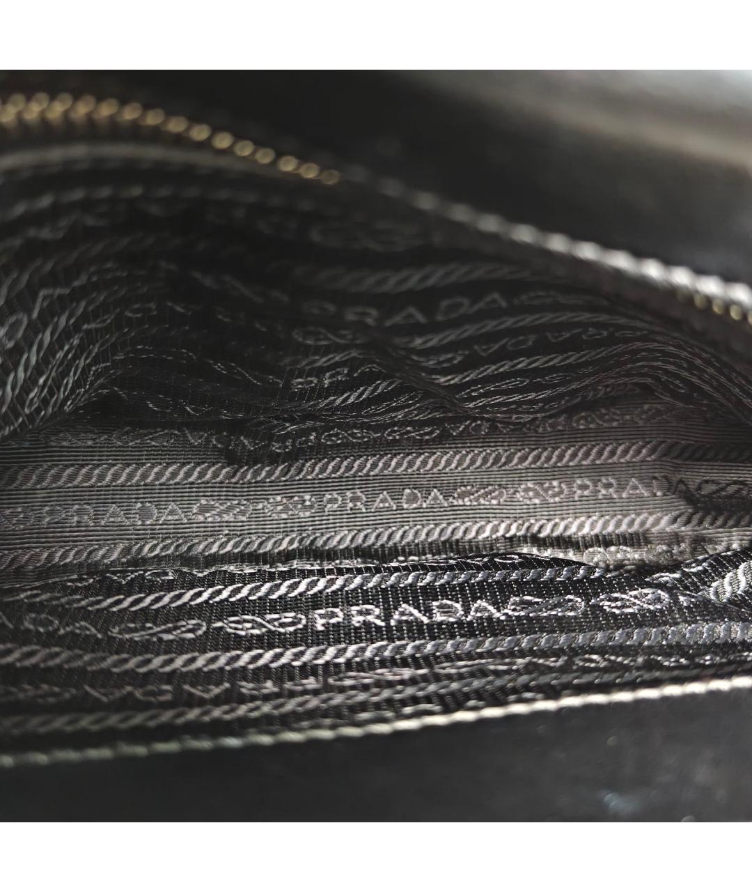 PRADA Черная сумка через плечо, фото 5