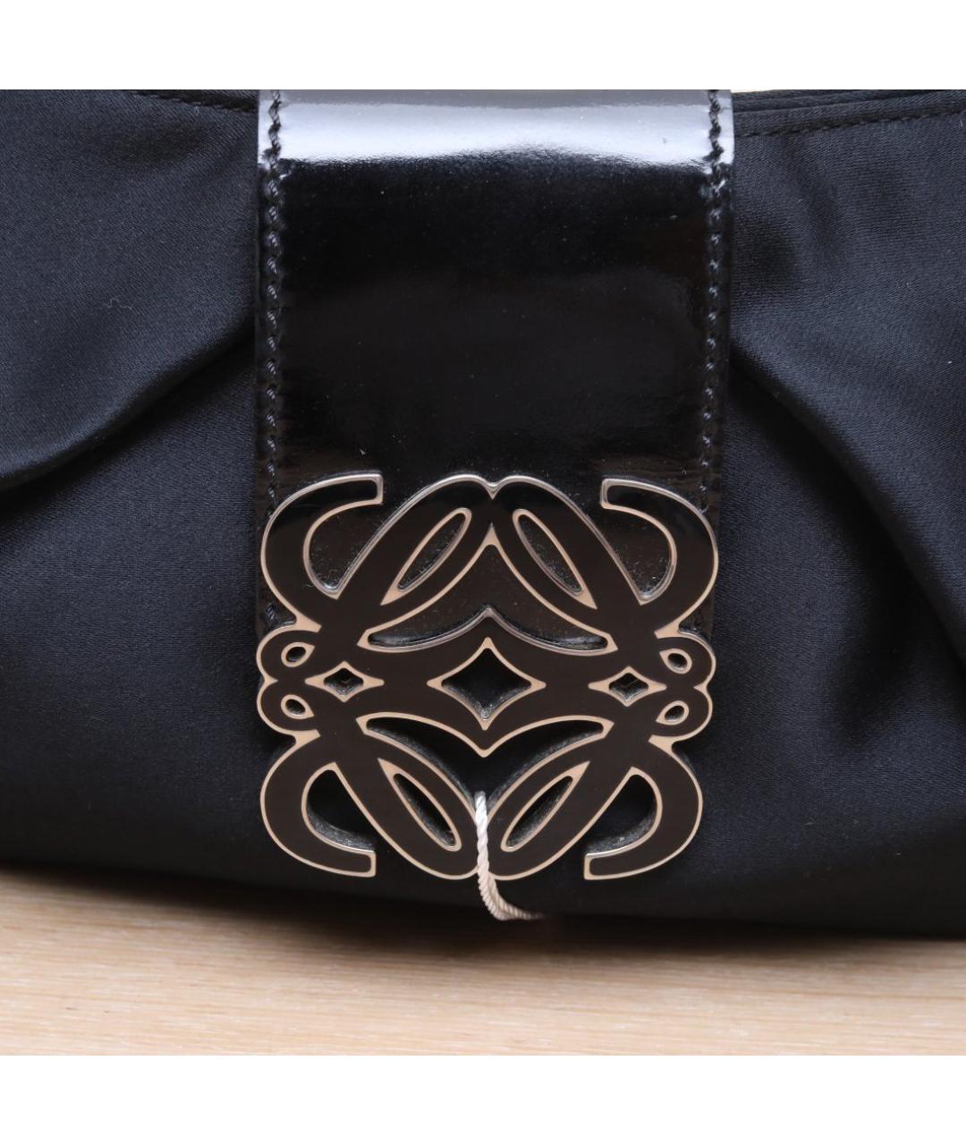 LOEWE Черная кожаная сумка через плечо, фото 7