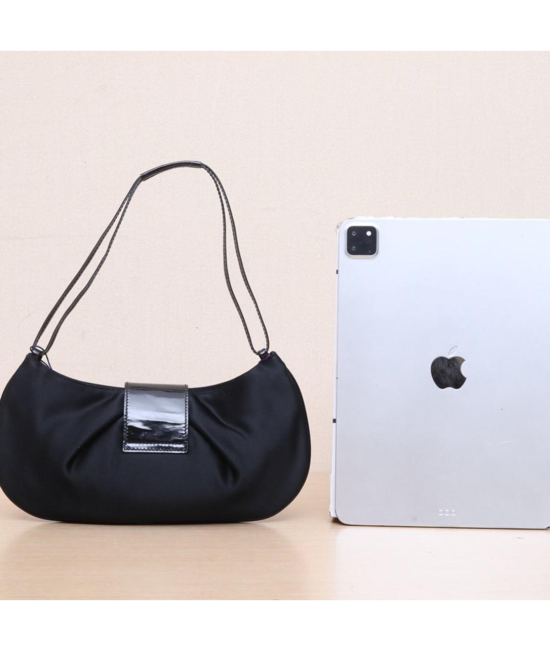 LOEWE Черная кожаная сумка через плечо, фото 6