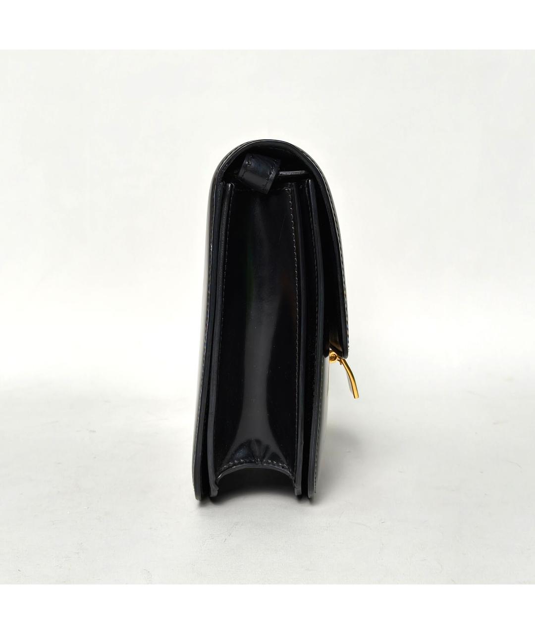 CELINE Черная кожаная сумка через плечо, фото 5