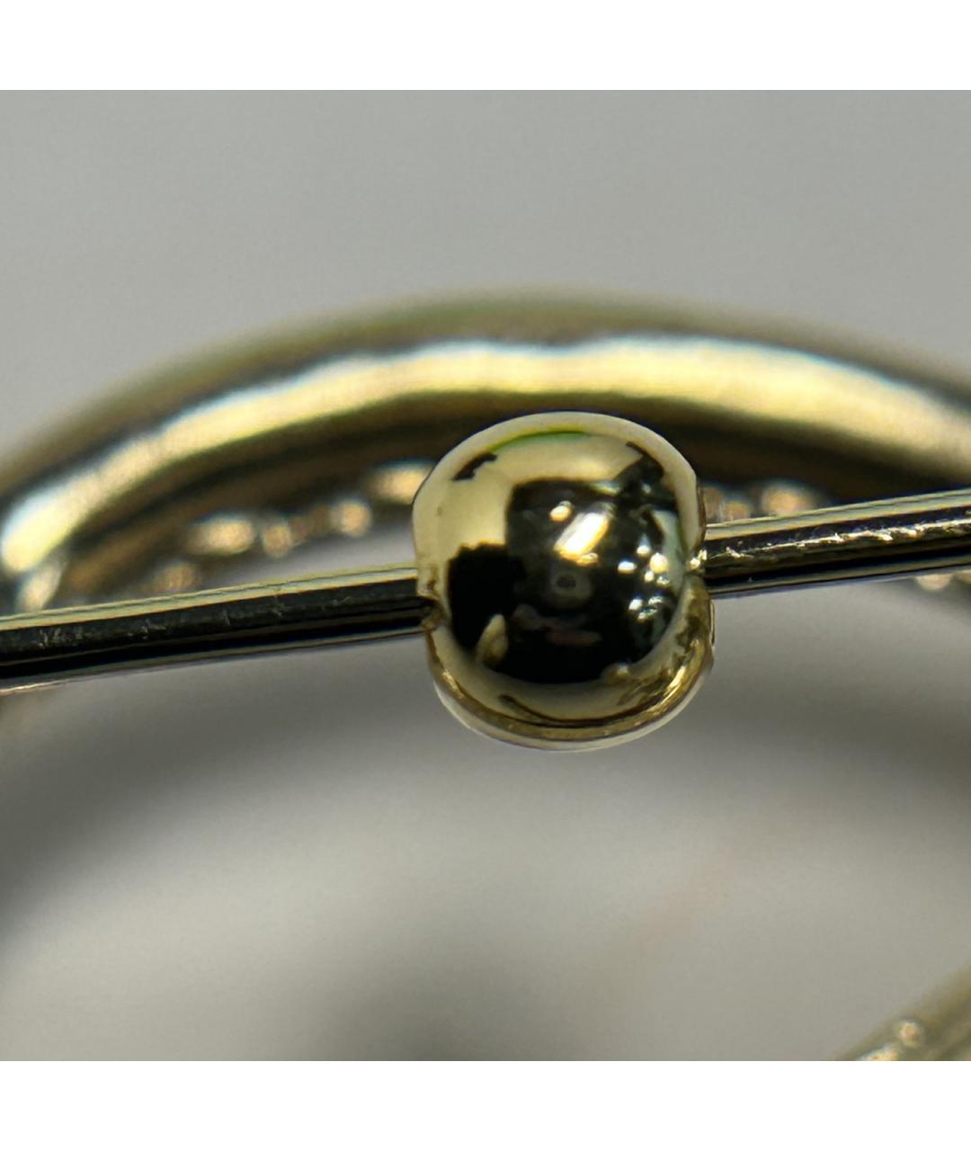 CHANEL Золотая металлическая булавка / брошь, фото 7