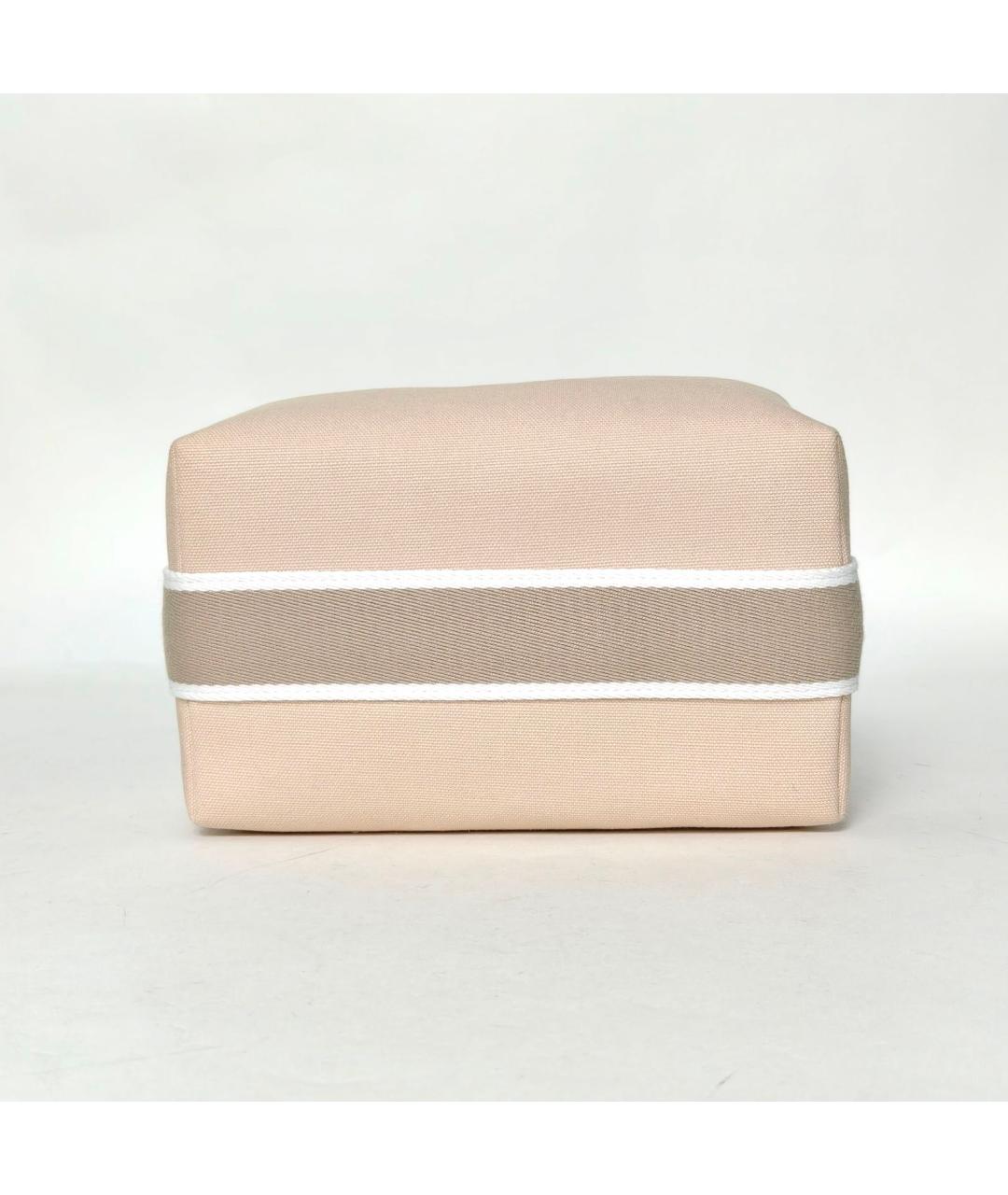 HERMES Бежевая косметичка, фото 6