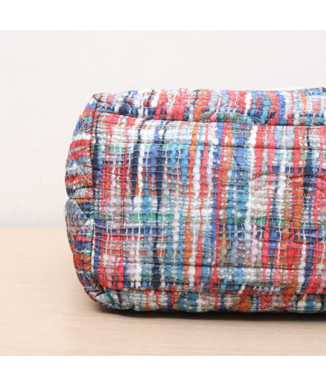 CHANEL Мульти синтетическая сумка с короткими ручками, фото 8