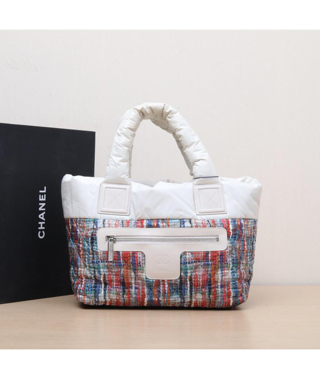 CHANEL Мульти синтетическая сумка с короткими ручками, фото 2