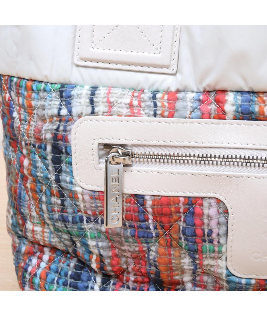 CHANEL Мульти синтетическая сумка с короткими ручками, фото 7