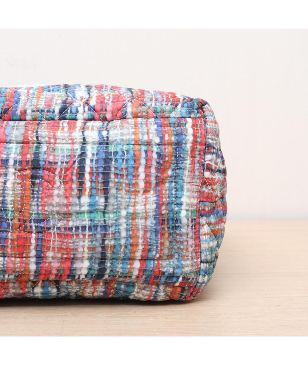 CHANEL Мульти синтетическая сумка с короткими ручками, фото 9