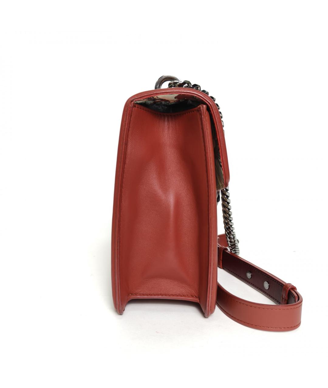 BVLGARI Бежевая кожаная сумка через плечо, фото 3