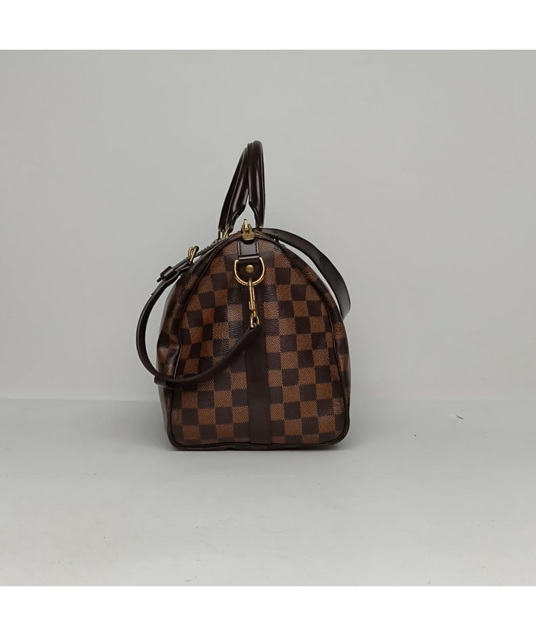 LOUIS VUITTON Коричневая сумка с короткими ручками, фото 5