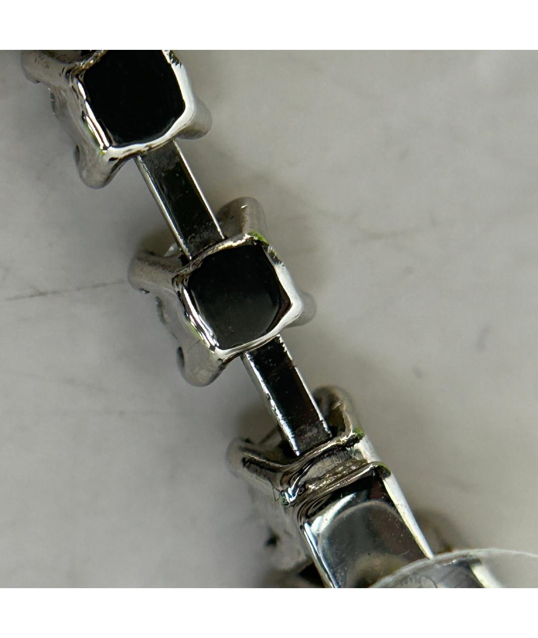 CHANEL Серебряные металлические серьги, фото 8