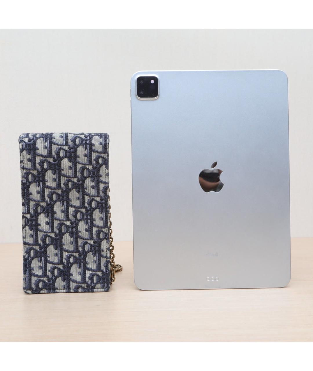 CHRISTIAN DIOR Синяя тканевая сумка через плечо, фото 7