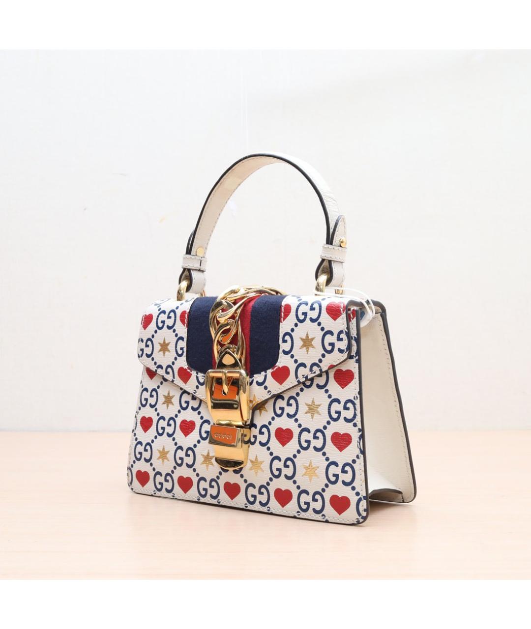 GUCCI Кожаная сумка через плечо, фото 4