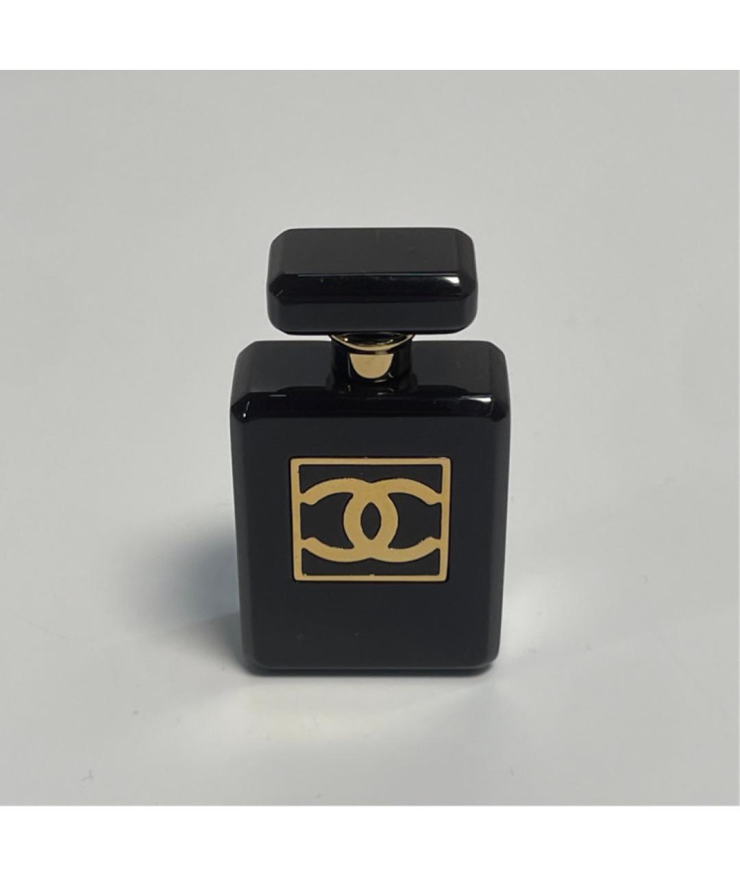 CHANEL Черная пластиковая булавка / брошь, фото 7