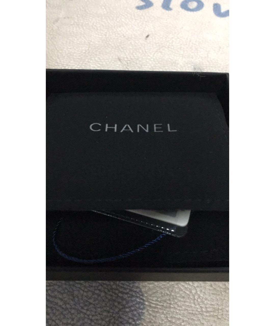 CHANEL Черная пластиковая булавка / брошь, фото 8