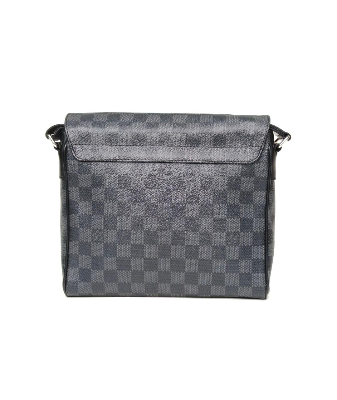 LOUIS VUITTON Антрацитовая сумка на плечо, фото 4