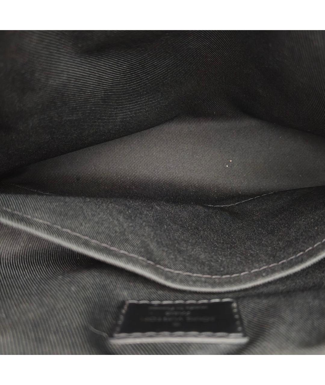 LOUIS VUITTON Антрацитовая сумка на плечо, фото 8