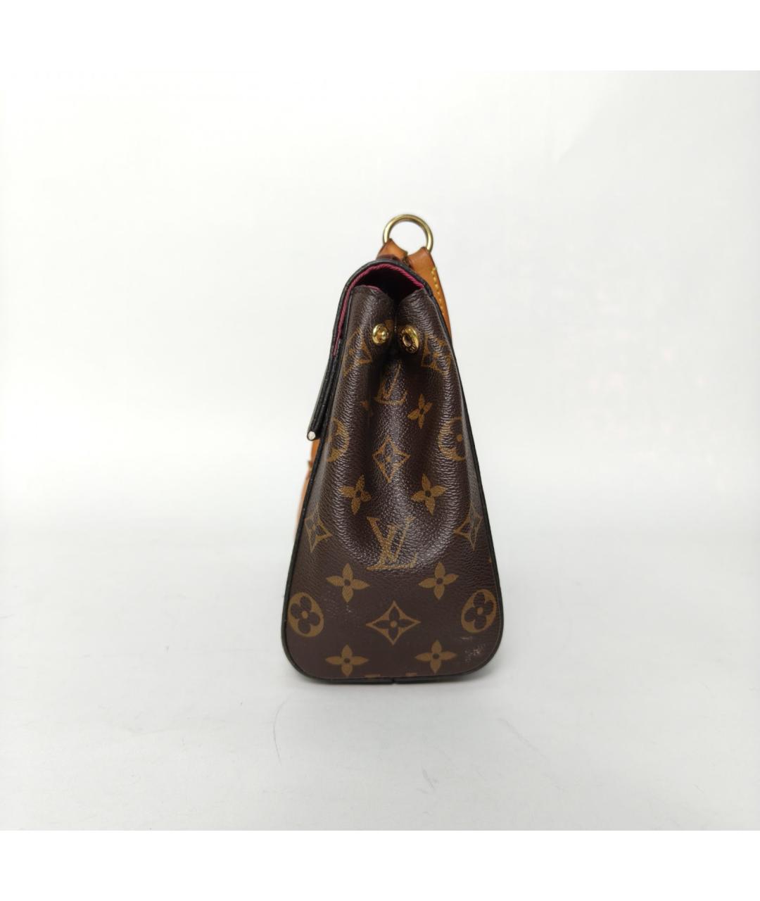 LOUIS VUITTON Коричневая сумка с короткими ручками, фото 5