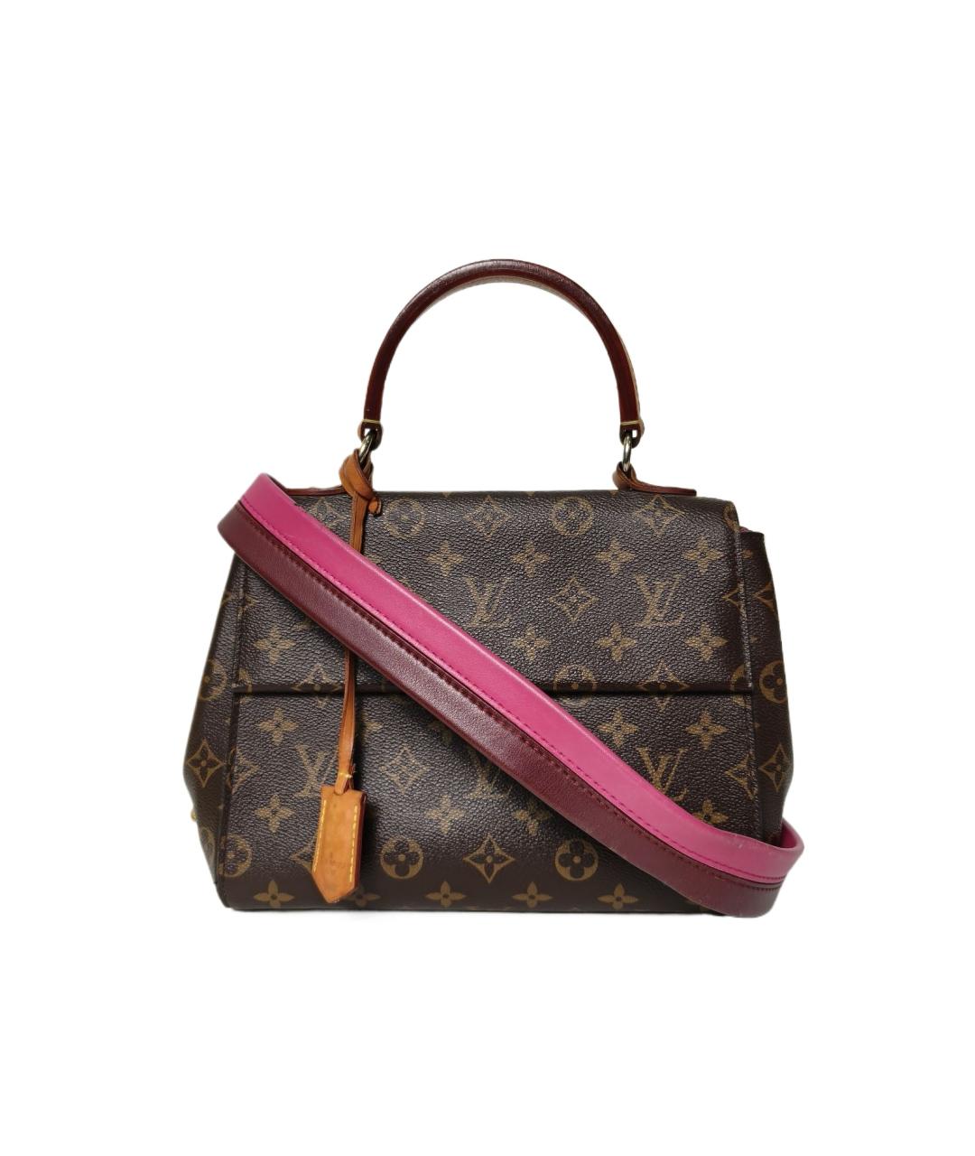 LOUIS VUITTON Коричневая сумка с короткими ручками, фото 10