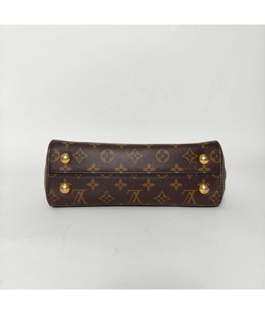 LOUIS VUITTON Коричневая сумка с короткими ручками, фото 6