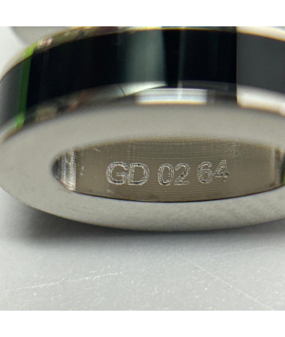 HERMES Черные металлические серьги, фото 6