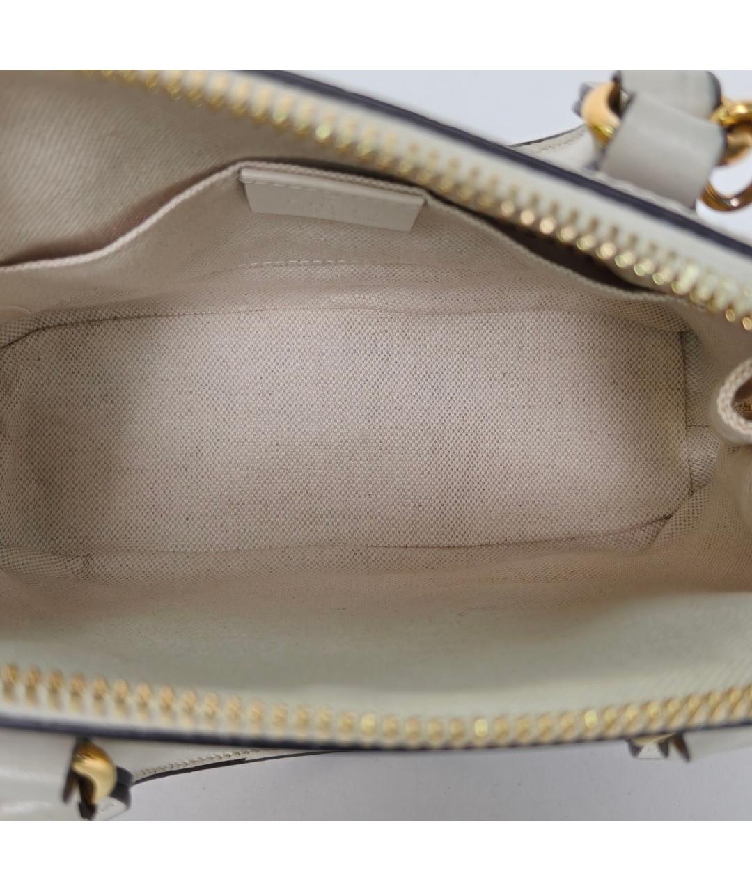 GUCCI Бежевая сумка с короткими ручками, фото 8