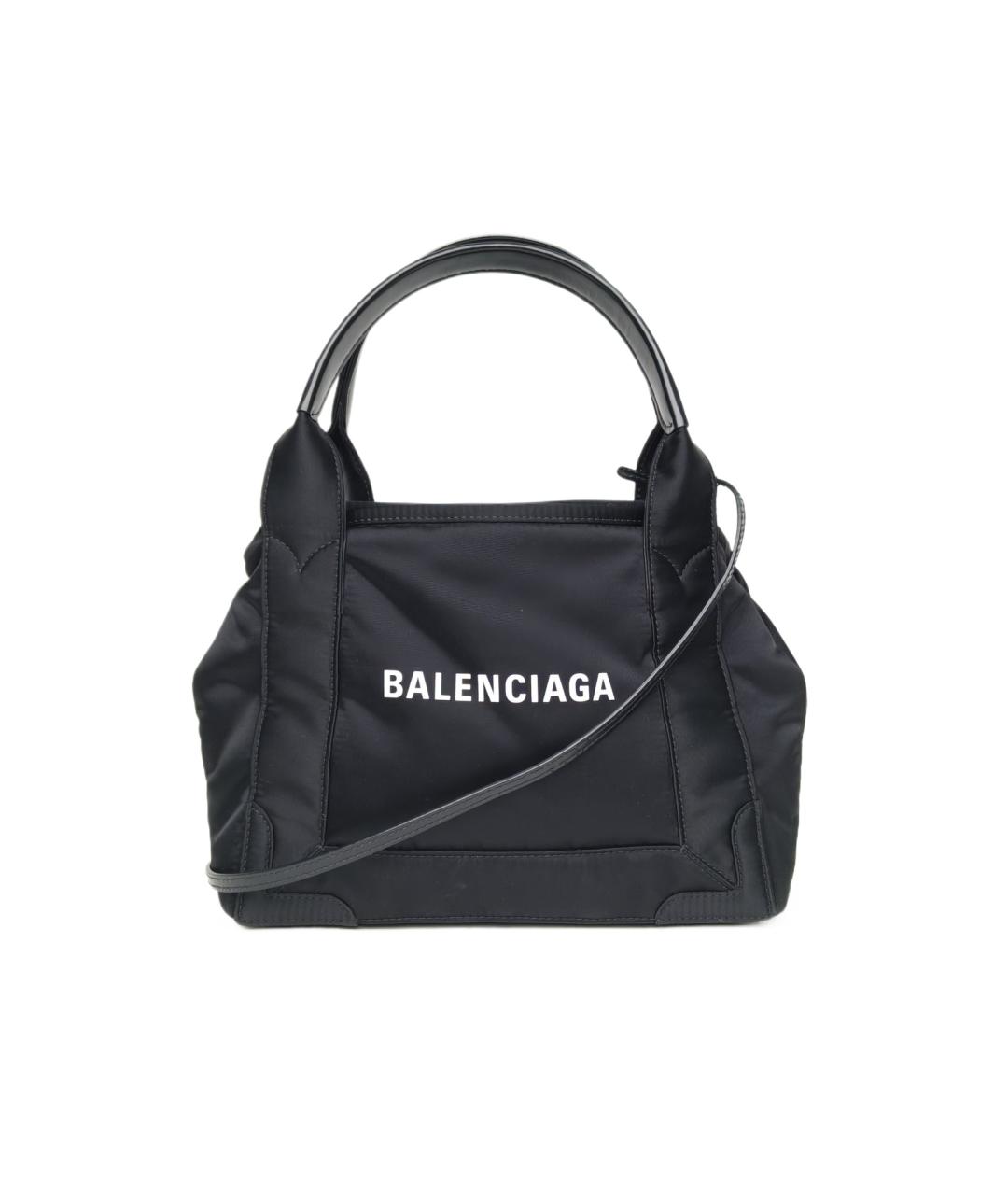 BALENCIAGA Черная тканевая сумка с короткими ручками, фото 10