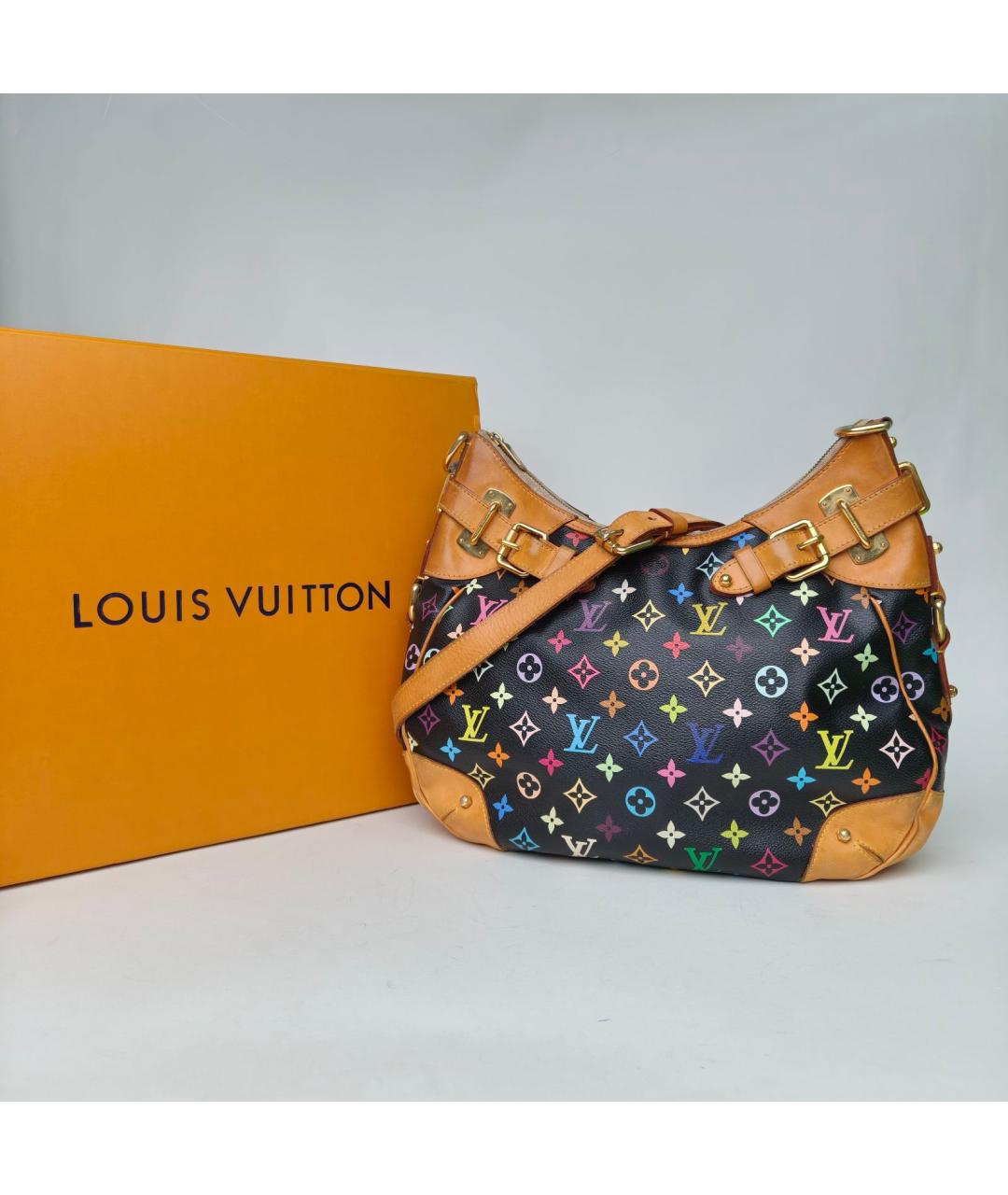 LOUIS VUITTON Черная сумка через плечо, фото 8