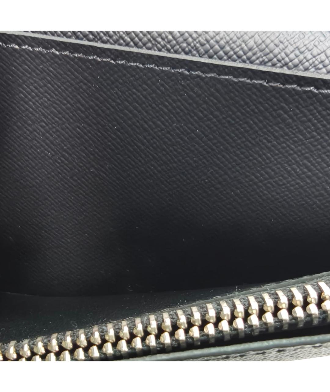 LOUIS VUITTON Черный кошелек, фото 7
