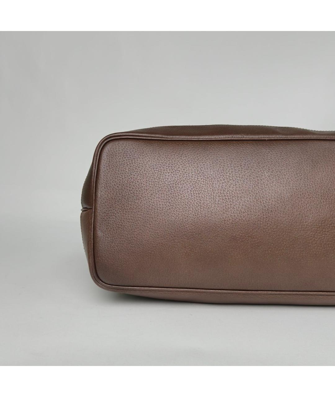 GUCCI Коричневая сумка тоут, фото 6