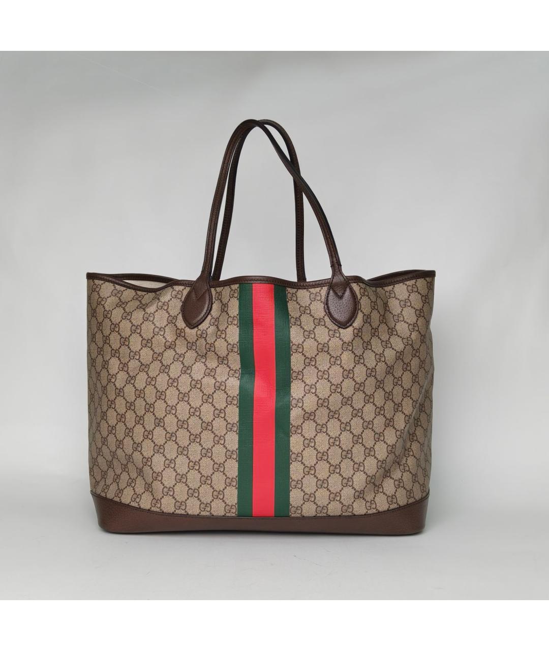 GUCCI Коричневая сумка тоут, фото 2
