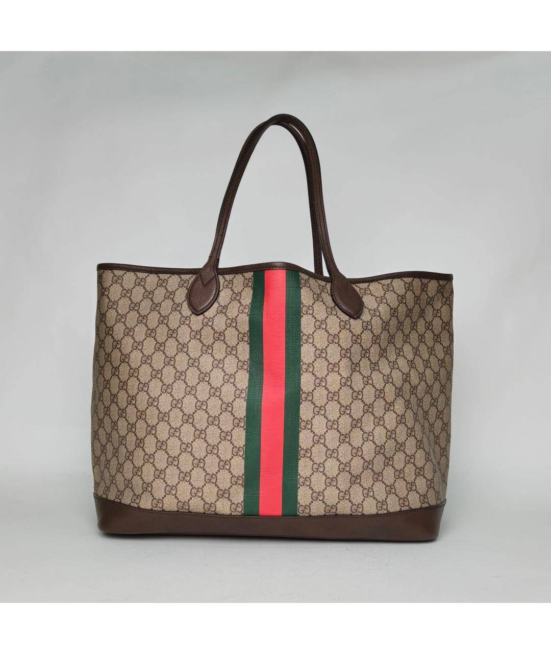 GUCCI Коричневая сумка тоут, фото 4