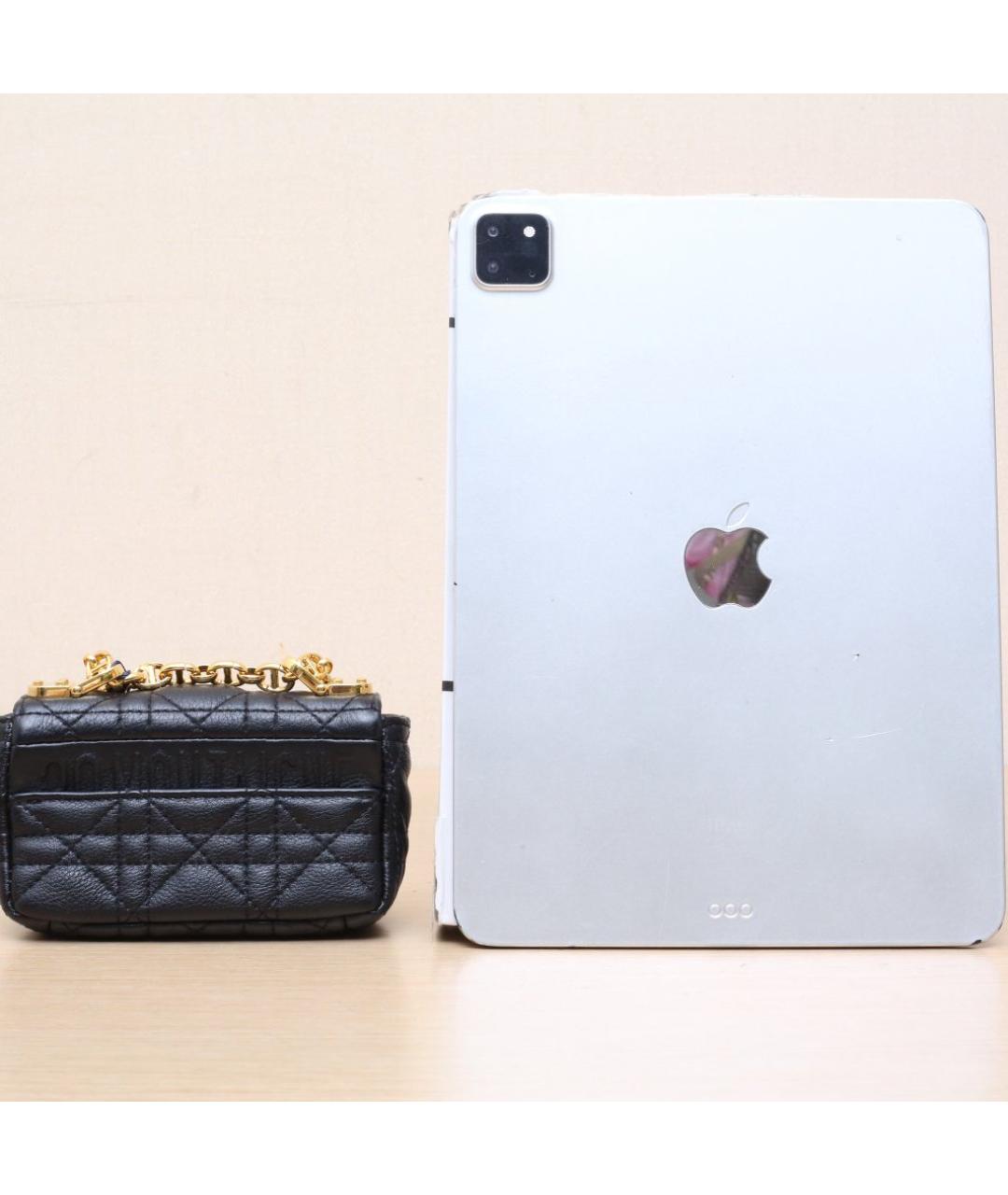 CHRISTIAN DIOR Черная кожаная сумка через плечо, фото 7