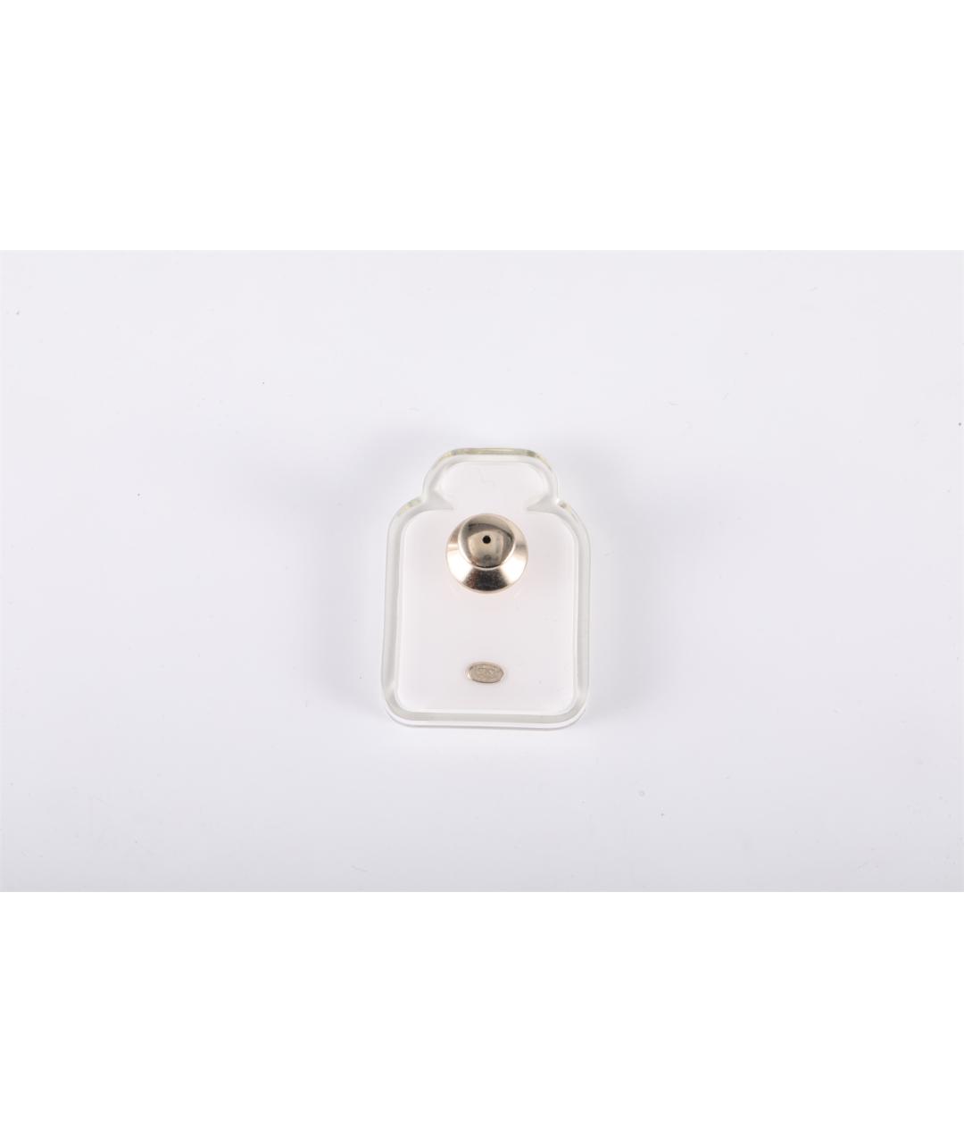 CHANEL Белая пластиковая булавка / брошь, фото 4