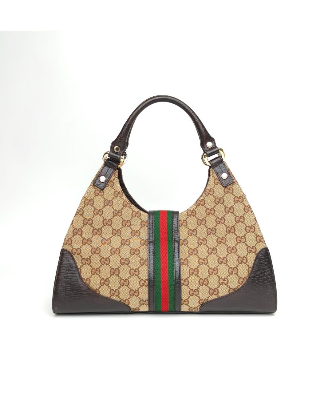 GUCCI Коричневая сумка с короткими ручками, фото 4