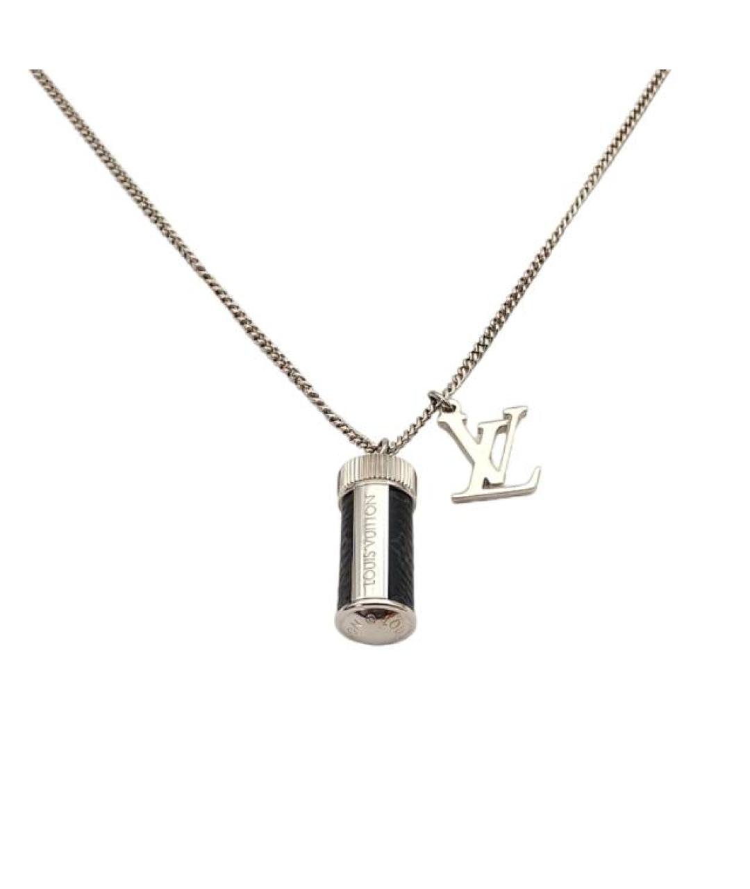 LOUIS VUITTON Серебряная металлическая подвеска, фото 1