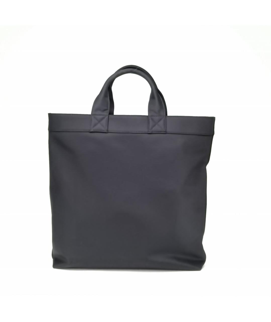 BURBERRY Черная тканевая сумка с короткими ручками, фото 4