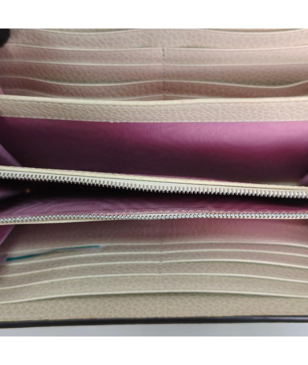 GUCCI Белая кожаная сумка через плечо, фото 8