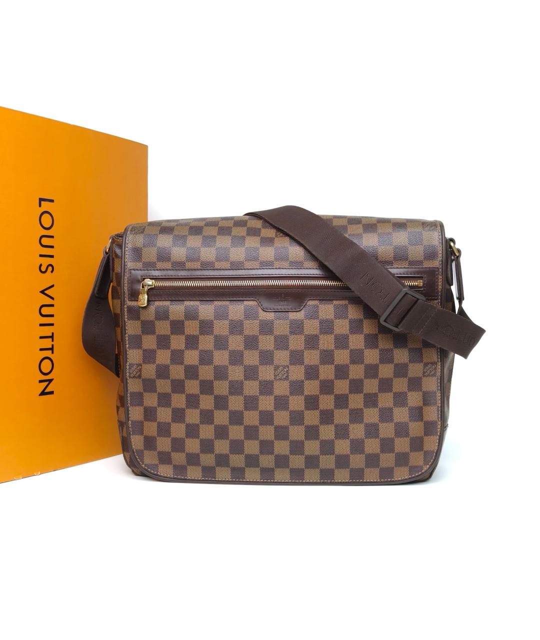 LOUIS VUITTON Коричневая сумка через плечо, фото 8