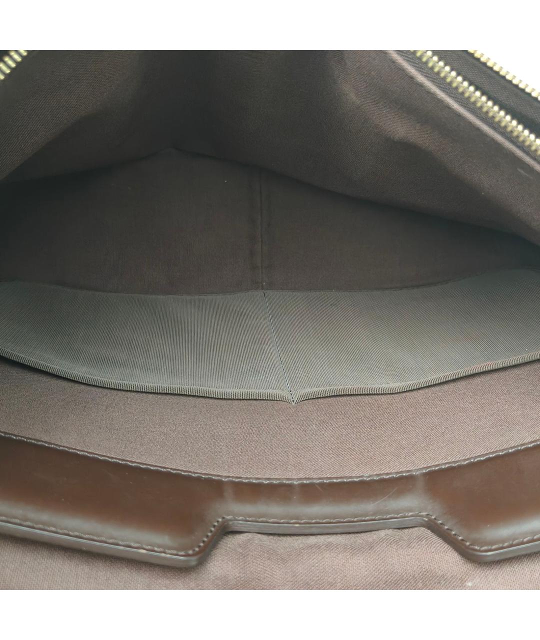 LOUIS VUITTON Коричневая сумка через плечо, фото 7